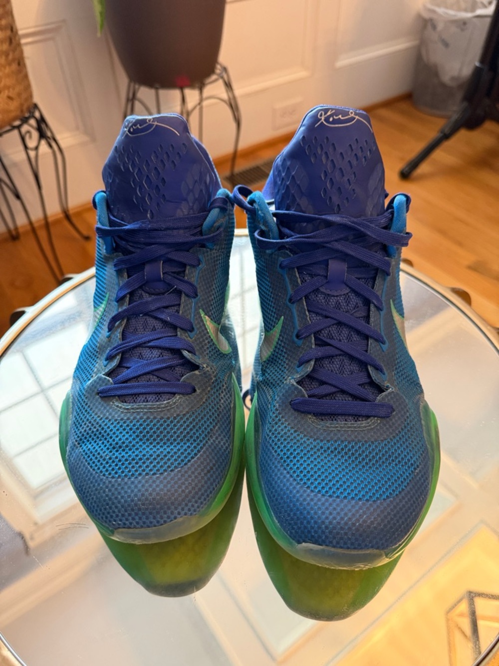 Nike Kobe X 10 Elite Low Emerald City Shoes 705317-402 Men's Size 11.5